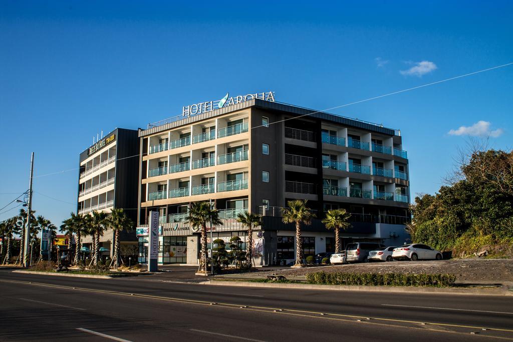 Hotel Aroha Jeju Seogwipo Bagian luar foto
